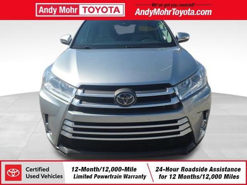 Celestial Silver Metallic 2018 Toyota Highlander XLE