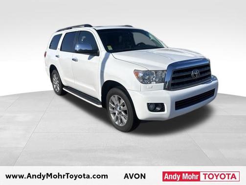 Super White 2014 Toyota Sequoia Limited