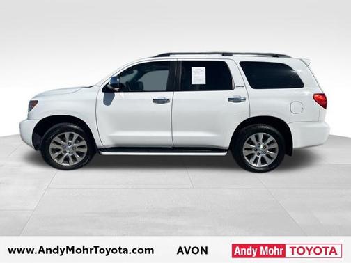 Super White 2014 Toyota Sequoia Limited