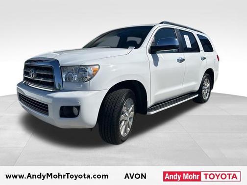 Super White 2014 Toyota Sequoia Limited