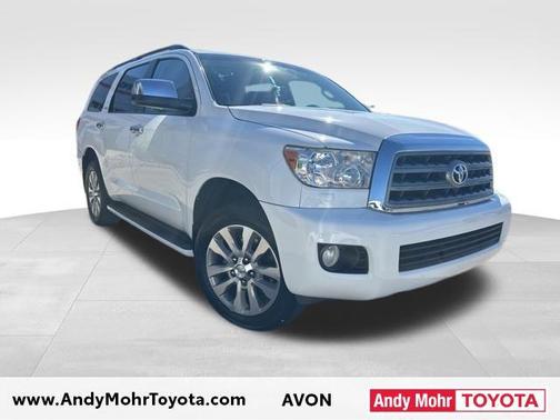 Super White 2014 Toyota Sequoia Limited
