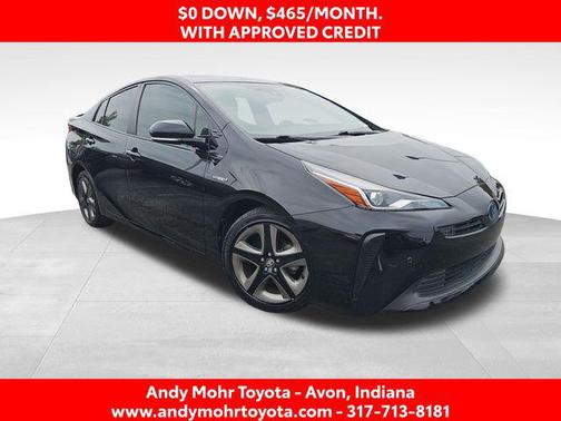 Midnight Black Metallic 2019 Toyota Prius XLE