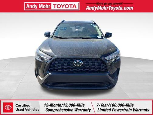 Jet Black 2025 Toyota Corolla Cross LE