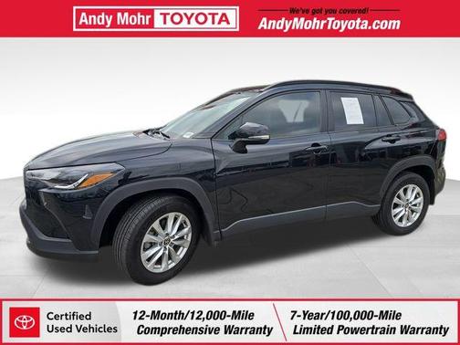 Jet Black 2025 Toyota Corolla Cross LE