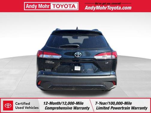 Jet Black 2025 Toyota Corolla Cross LE