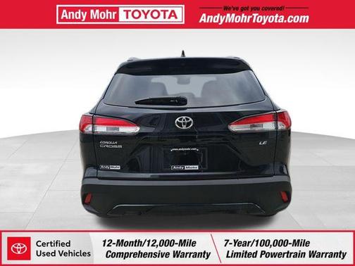 Jet Black 2025 Toyota Corolla Cross LE