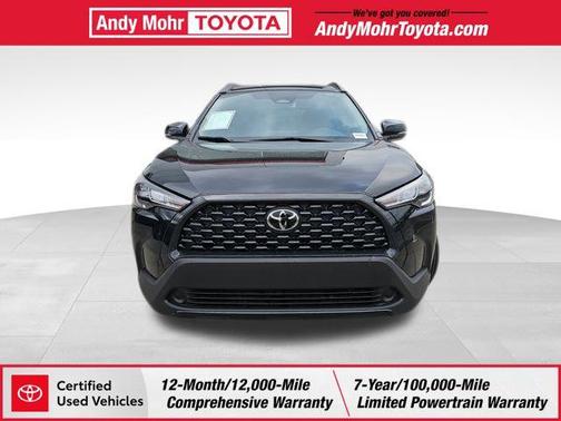 Jet Black 2025 Toyota Corolla Cross LE