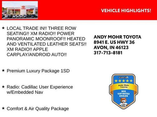 Satin Steel Metallic 2022 Cadillac XT6 Premium Luxury AWD