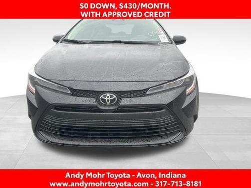 Midnight Black Metallic 2023 Toyota Corolla LE