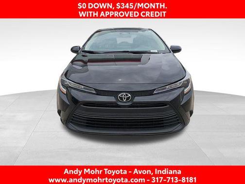 Midnight Black Metallic 2023 Toyota Corolla LE