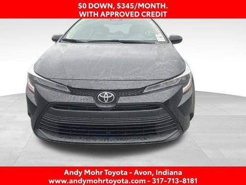 Midnight Black Metallic 2023 Toyota Corolla LE