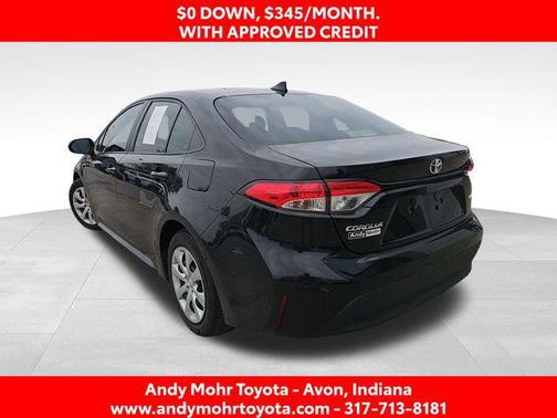 Midnight Black Metallic 2023 Toyota Corolla LE
