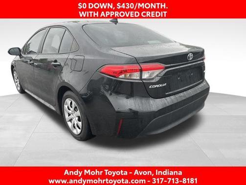 Midnight Black Metallic 2023 Toyota Corolla LE