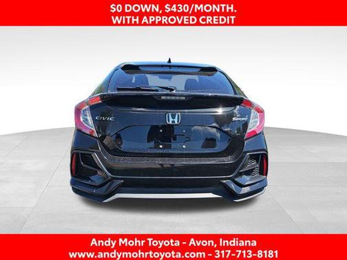 Crystal Black Pearl 2021 Honda Civic EX