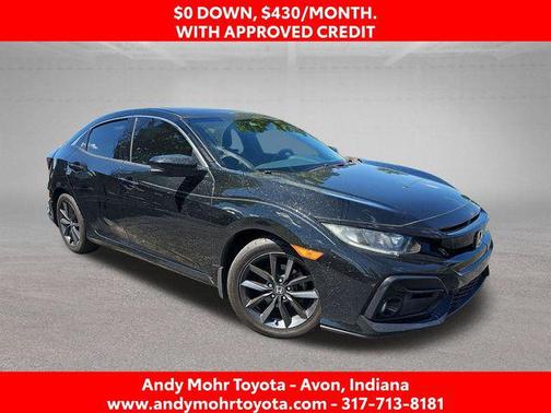Crystal Black Pearl 2021 Honda Civic EX