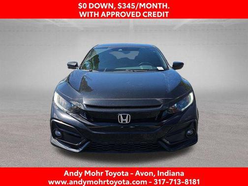 Crystal Black Pearl 2021 Honda Civic EX