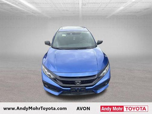 Aegean Blue Metallic 2019 Honda Civic EX