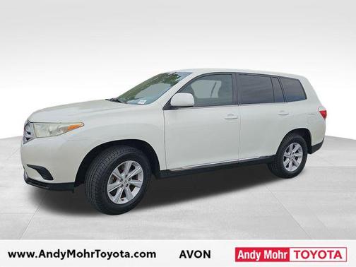 Blizzard Pearl 2013 Toyota Highlander SE