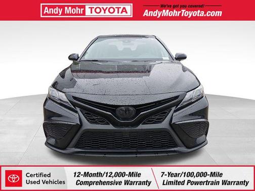 Midnight Black Metallic 2024 Toyota Camry SE