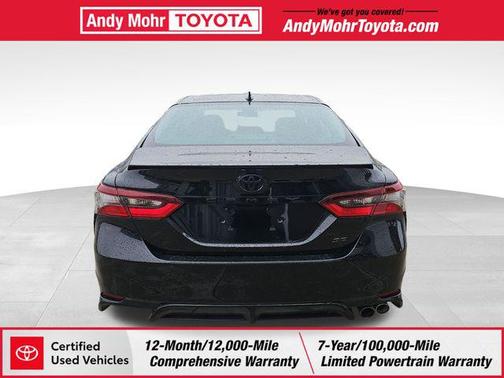 Midnight Black Metallic 2024 Toyota Camry SE