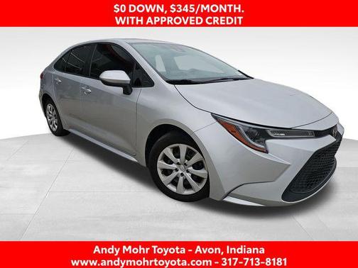 Classic Silver Metallic 2021 Toyota Corolla LE