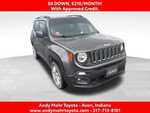 Granite Crystal Metallic Clearcoat 2018 Jeep Renegade Latitude