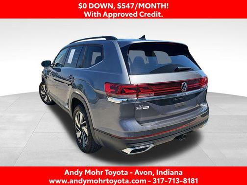 Platinum Gray Metallic 2025 Volkswagen Atlas 2.0T SE w/Technology
