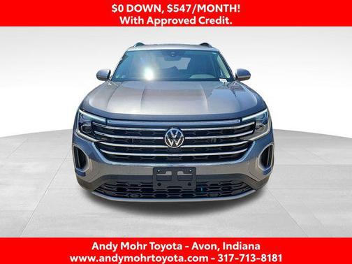 Platinum Gray Metallic 2025 Volkswagen Atlas 2.0T SE w/Technology