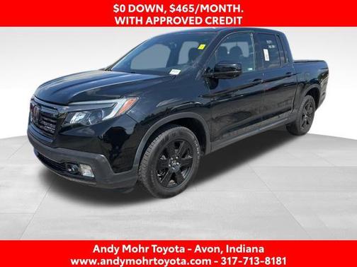 Crystal Black Pearl 2019 Honda Ridgeline Black