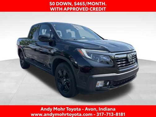 Crystal Black Pearl 2019 Honda Ridgeline Black