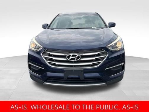 Blue 2017 Hyundai Santa Fe Sport 2.4L