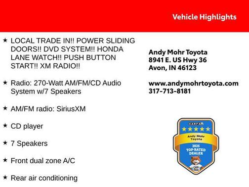 2016 Honda Odyssey SE