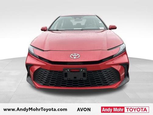 Supersonic Red 2025 Toyota Camry SE