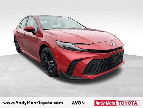 Supersonic Red 2025 Toyota Camry SE