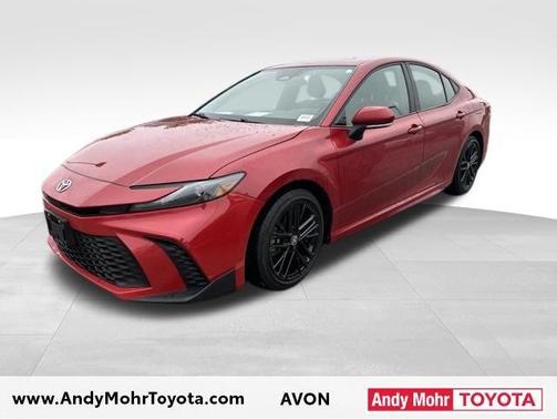 Supersonic Red 2025 Toyota Camry SE