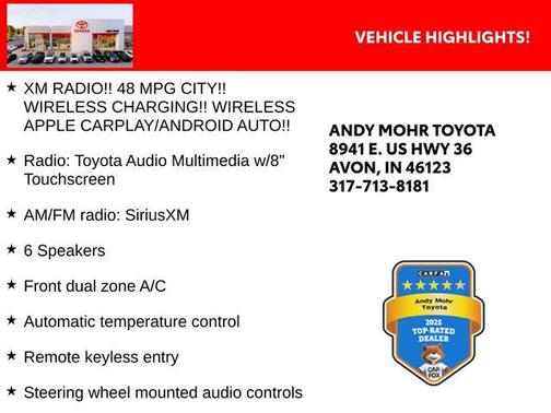 Supersonic Red 2025 Toyota Camry SE