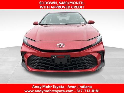 Supersonic Red 2025 Toyota Camry SE