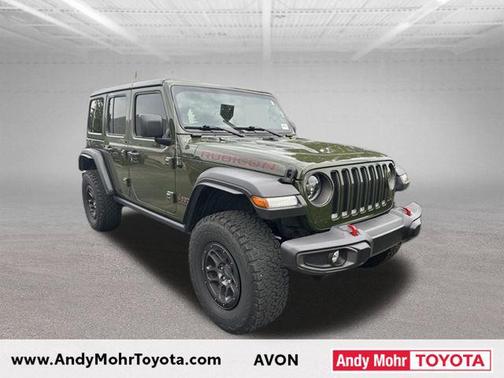 Sarge Green Clearcoat 2023 Jeep Wrangler Rubicon