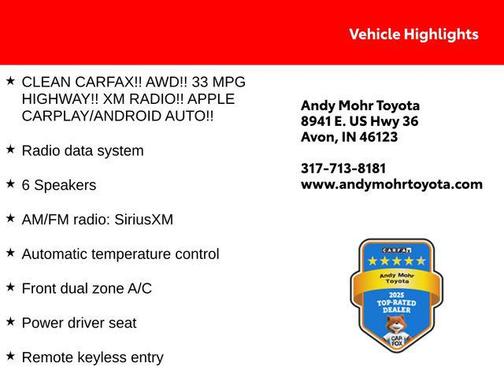 Blueprint 2022 Toyota RAV4 XLE