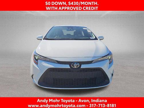 White 2022 Toyota Corolla LE