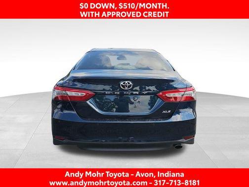 Galactic Aqua Mica 2018 Toyota Camry XLE