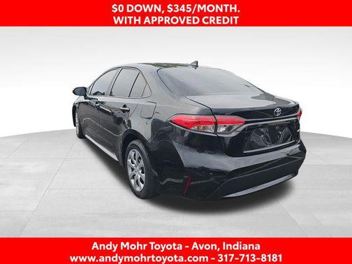 Black Sand Pearl 2021 Toyota Corolla LE