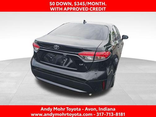 Black Sand Pearl 2021 Toyota Corolla LE