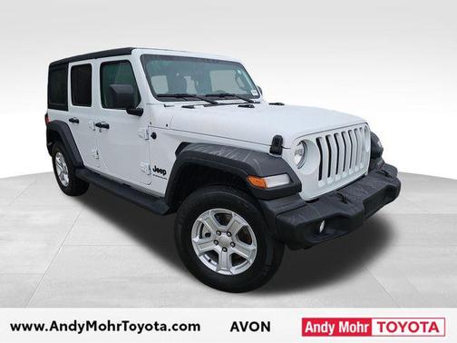 Bright White Clearcoat 2023 Jeep Wrangler Sport S