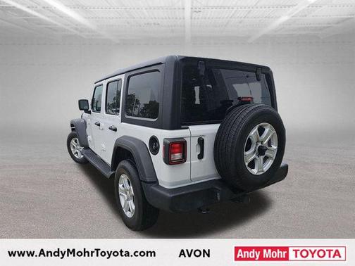 Bright White Clearcoat 2023 Jeep Wrangler Sport S