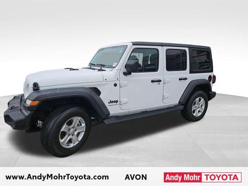 Bright White Clearcoat 2023 Jeep Wrangler Sport S