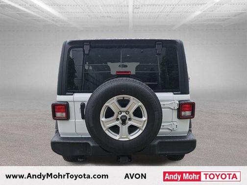 Bright White Clearcoat 2023 Jeep Wrangler Sport S