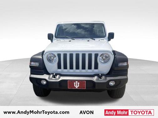 Bright White Clearcoat 2023 Jeep Wrangler Sport S
