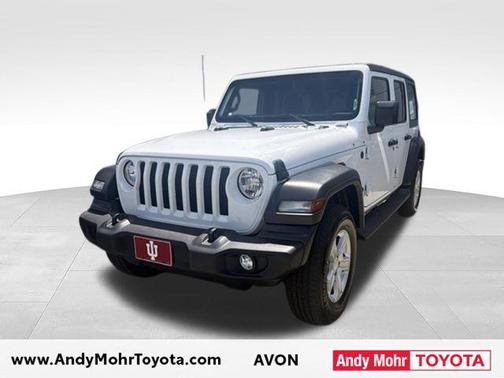 Bright White Clearcoat 2023 Jeep Wrangler Sport S