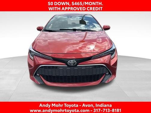 Smoked Paprika Metallic 2019 Toyota Corolla XSE
